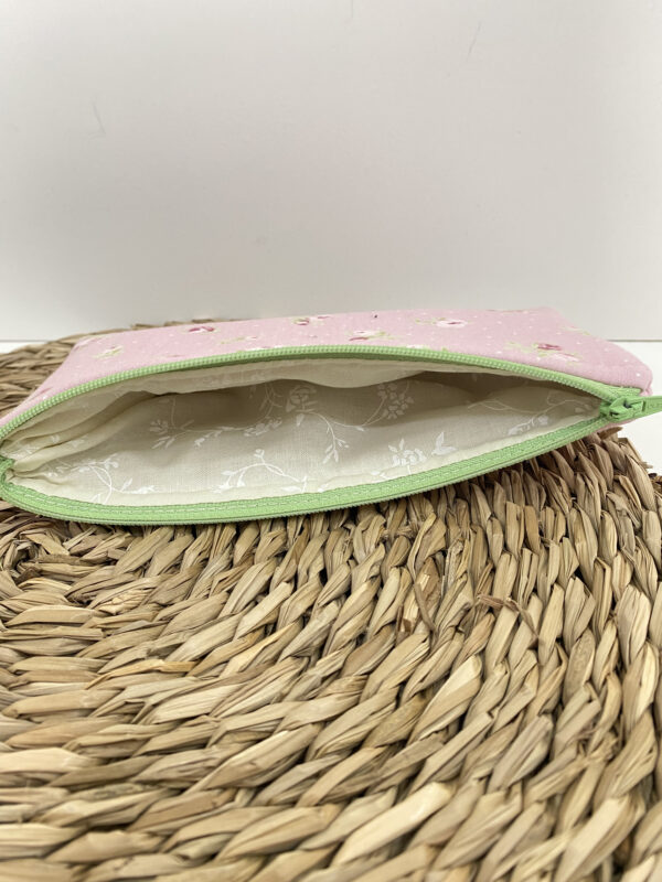 Estuche flor rosa - Imagen 2