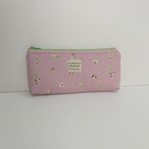 Estuche flor rosa