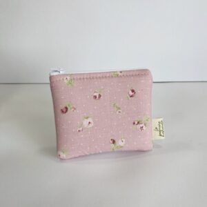 Monedero Flor rosa