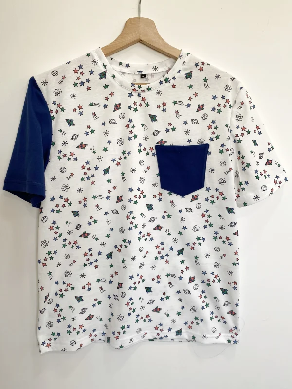 Camiseta hombre espacio - Imagen 2