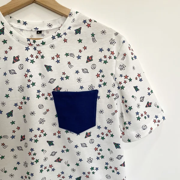 Camiseta hombre espacio