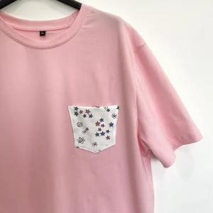 Camiseta hombre pink