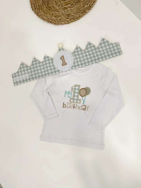 Camiseta "Mi primer cumple" - Imagen 2