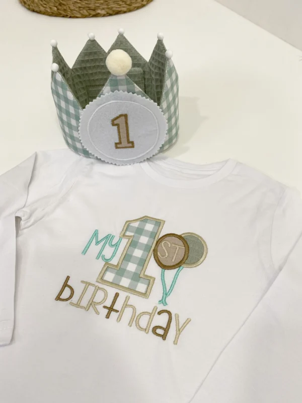 Camiseta "Mi primer cumple"